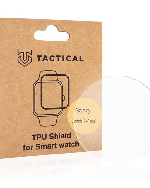 Tactical TPU Folia/Hodinky pre Samsung Galaxy Watch 3 41mm - Transparentná