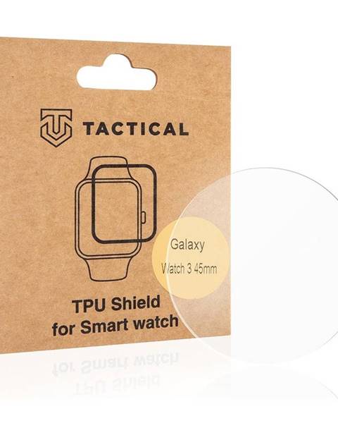 Tactical TPU Folia/Hodinky pre Samsung Galaxy Watch 3 45mm - Transparentná