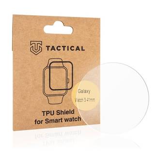 Tactical TPU Folia/Hodinky pre Samsung Galaxy Watch 3 41mm - Transparentná