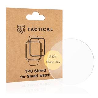 Tactical TPU Folia/Hodinky pre Xiaomi Amazfit T-Rex - Transparentná