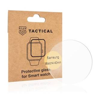 Tactical TPU Folia/Hodinky pre Samsung Galaxy Watch 4 40mm - Transparentná