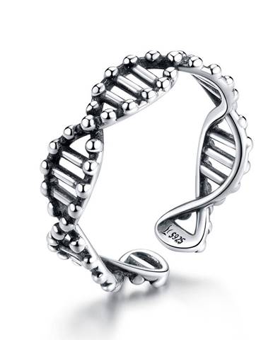 Strieborný prsteň DNA Ag 925/1000