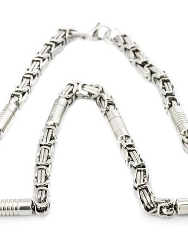 Pánsky náhrdelník Cylinder Steel chirurgická oceľ
