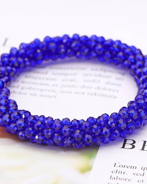 IZMAEL Náramok Beads Modrá